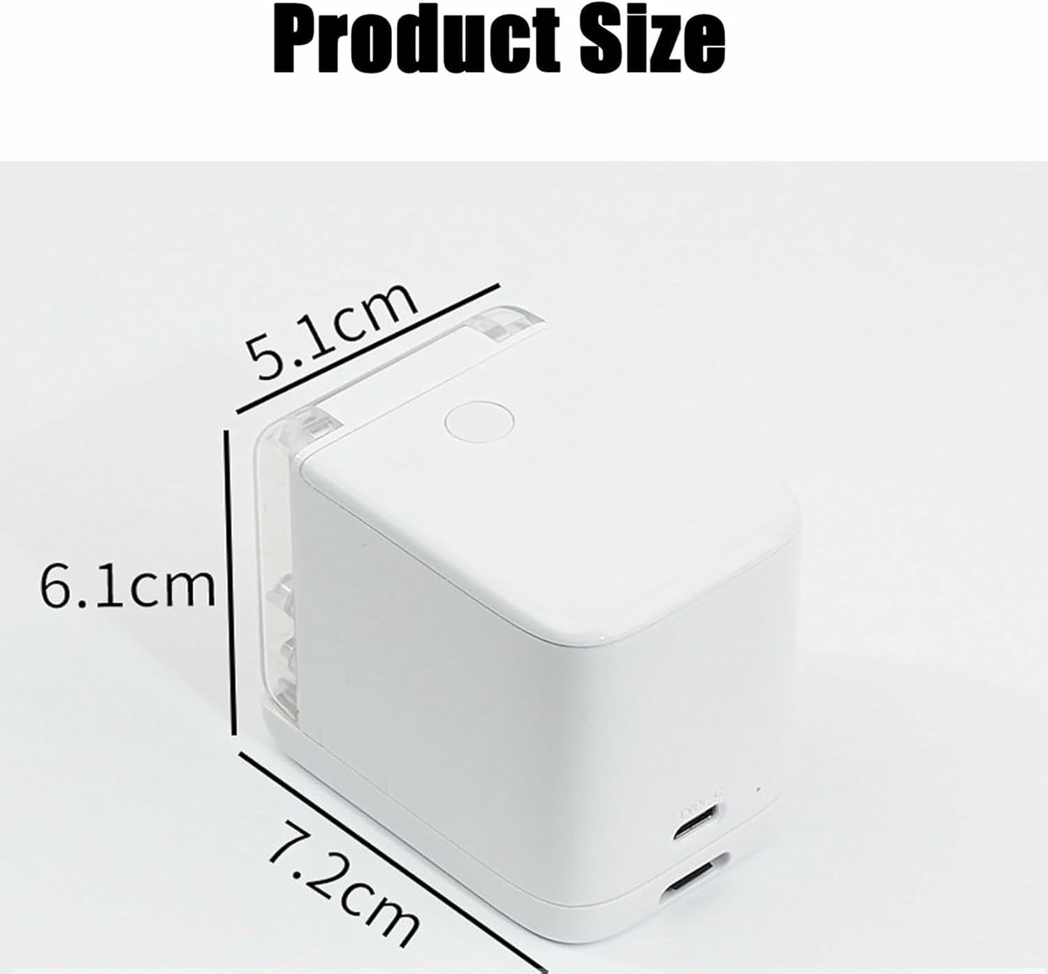 FLTRGO Mini Color Inkjet Food Printer, Portable Handheld Cake Printer for Bakery Coffee Food Art Cooking~/