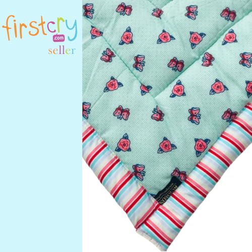Image of Bedding Mattress for Cotton, Baby Sleeping Bed Set Godari Baby Cradle |Sleeping Mat |Multi Purpose Cushioned Bed | Godari for 0 to 2 Years.