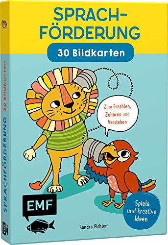 Sprachförderung – 30 Bildkarten für Kinder im Kindergarten- und Vorschulalter: Spiele und kreative Ideen zum Erzählen, Zuhören und Verstehen
