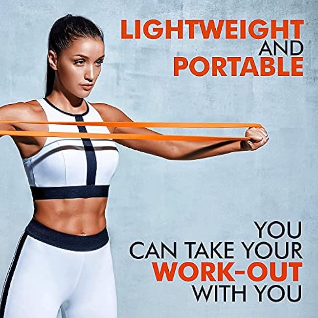 Draper's Strength Heavy Duty Resistance Stretch Loop Bands for Powerlifting Workout Exercise and Assisted Pull Ups