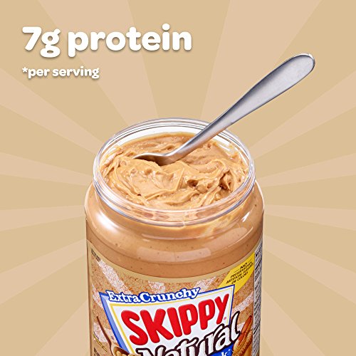 Skippy Natural Super Chunk Peanut Butter Spread, 15 Ounce (Pack Of 12) #TOP3