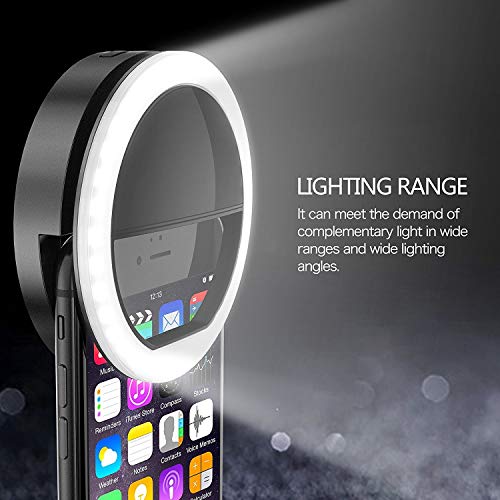 GIRIk-Selfie-Ring-Light-for-Mobile-Selfie-Tiktok-Ring-Light-3-Way-Led-Flash-White-Light-for-All-Smartphones-WhiteBlack