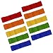 10 PCS 3 Legged Race Bands Three Legged Race Durable Firm Elastic Tie Rope Colorful 3 Leg Race Band for Kids Adult Outdoor Fun