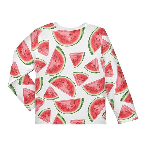 Image of CaTaKu Boys Swim Shirt Long Sleeve Rash Guard for Boys Toddler Rashguard Water Sun Shirt UPF+ 50 Swimwear