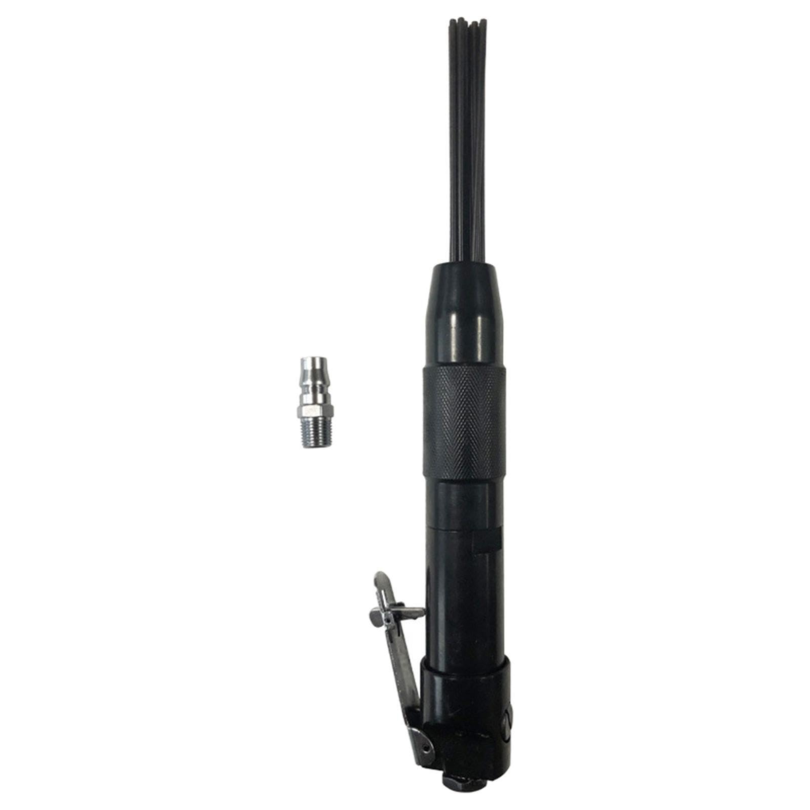 Removedor de óxido neumático de agujas rentable, 12 piezas, 4000 rpm, 90 psi, herramienta esencial para soldadores y aficionados al bricolaje, 12 piezas removedor óxido neumático agujas