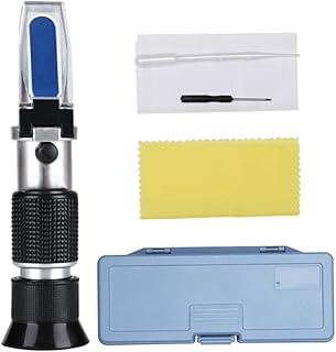 Refractometer Refractometer Antifreeze Coolant Tester Detector for Automobile Battery Acid Glycol Diesel Exhaust Fluid
