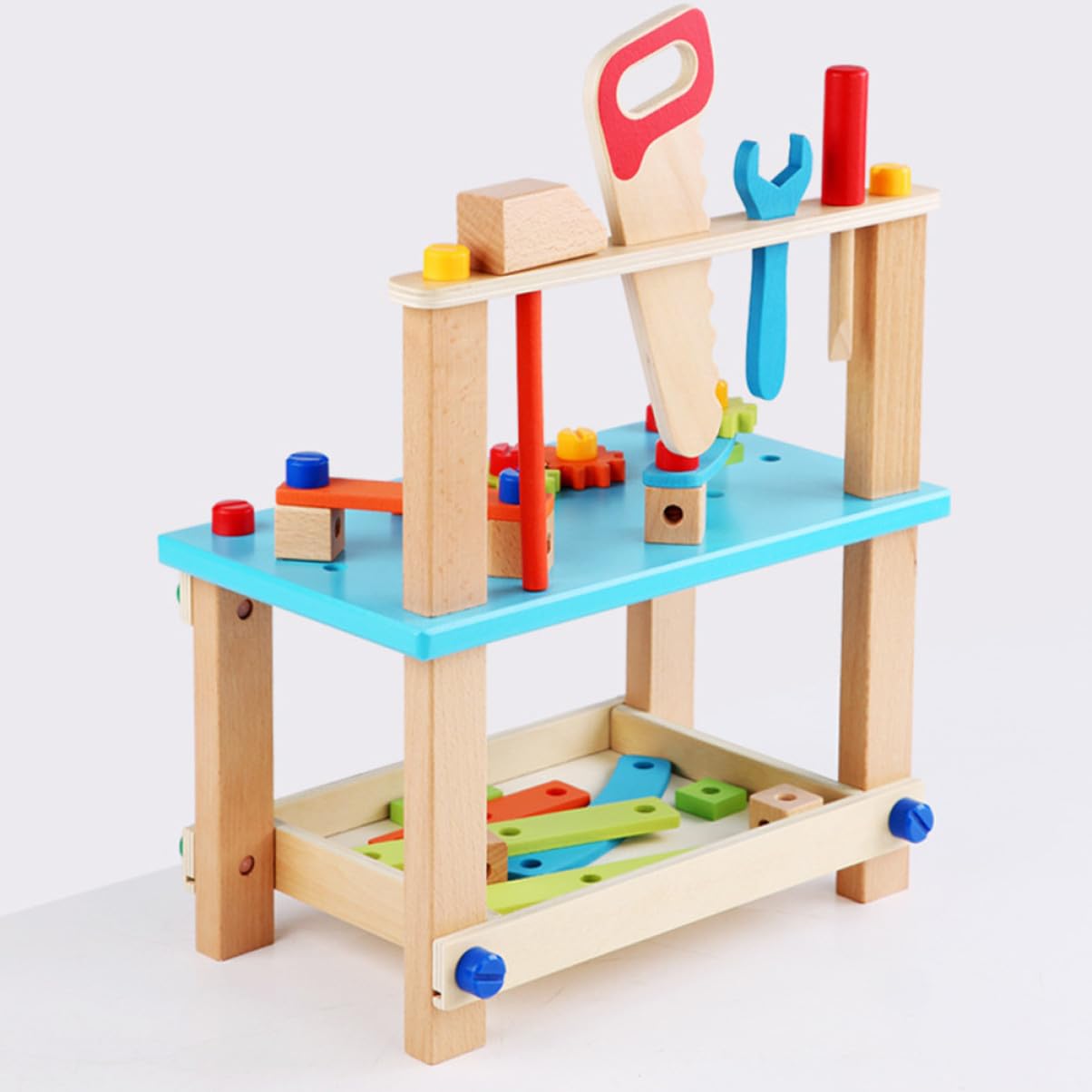 Sedia Attrezzi Smontaggio Assemblaggio per Ragazzo Ragazza in Legno | Superficie Liscia, Stimola L’intelligenza, Gioco Creativo per Ragazzo Ragazza e Ragazzi