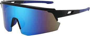 Lot 2 Lunettes De Soleil Polarisées Pour Vélo – Anti-UV 400, Verres TAC, Branches PC, Pour Homme Et Femme