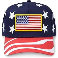 Gold Flag Embroidered Patch