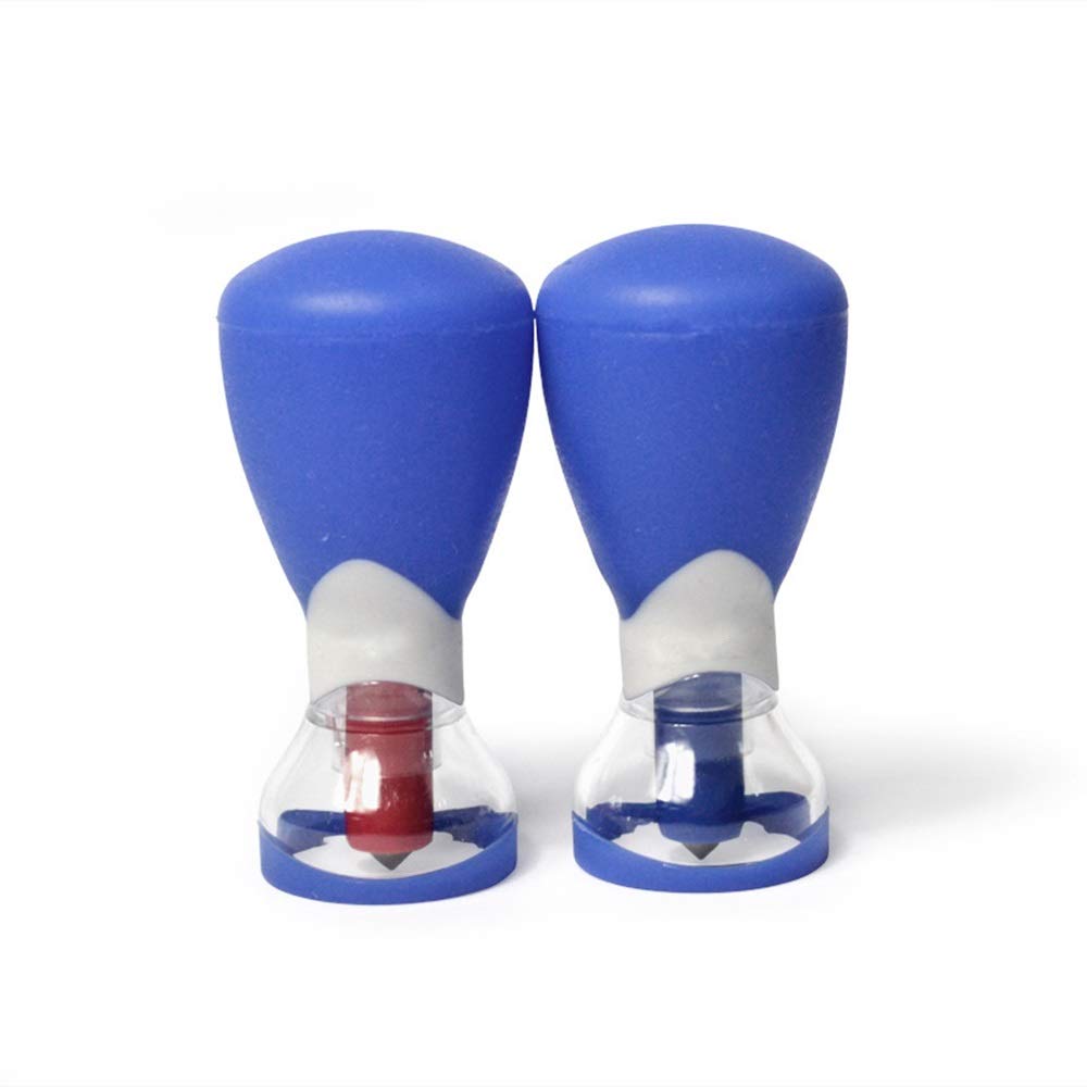 Set di coppette di aspirazione per agopressione Magnetica, Terapia con coppettazione Magnetica, Sollievo dal Dolore Muscolare e articolare da Massaggio, 10 Tazze (Blu)