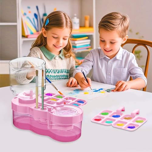 image for JEChrochen 2025 Upgraded Paint Brush Cleaner Tool,Brush Rinser Cup Pai