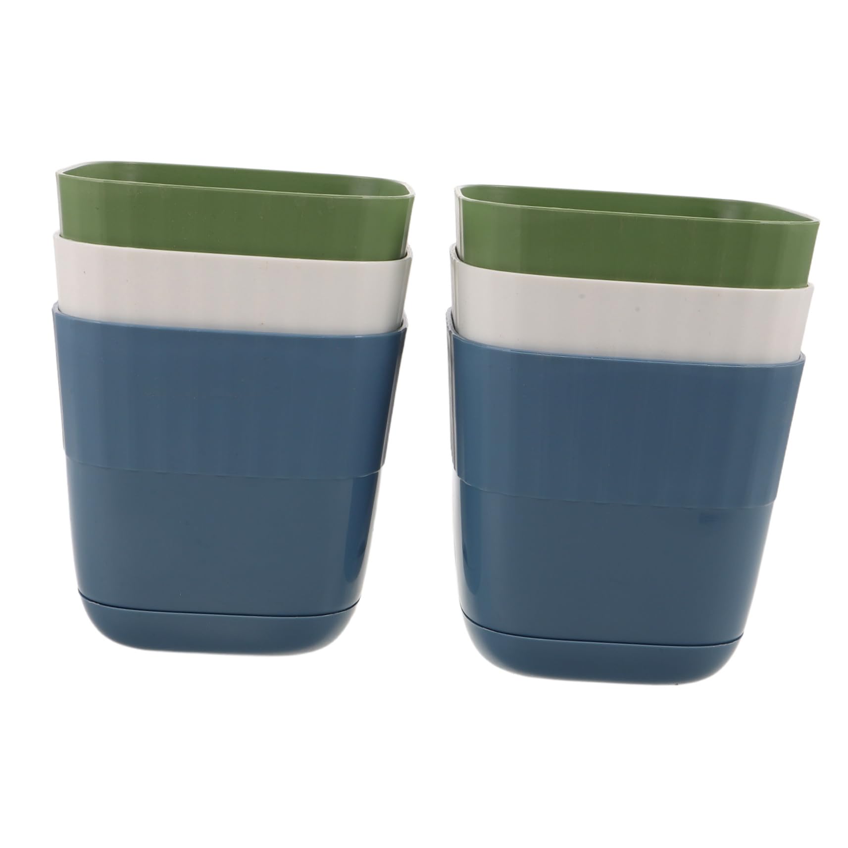 Pot de fleur plastique épais Toddmomy lot de 6 pour bureau