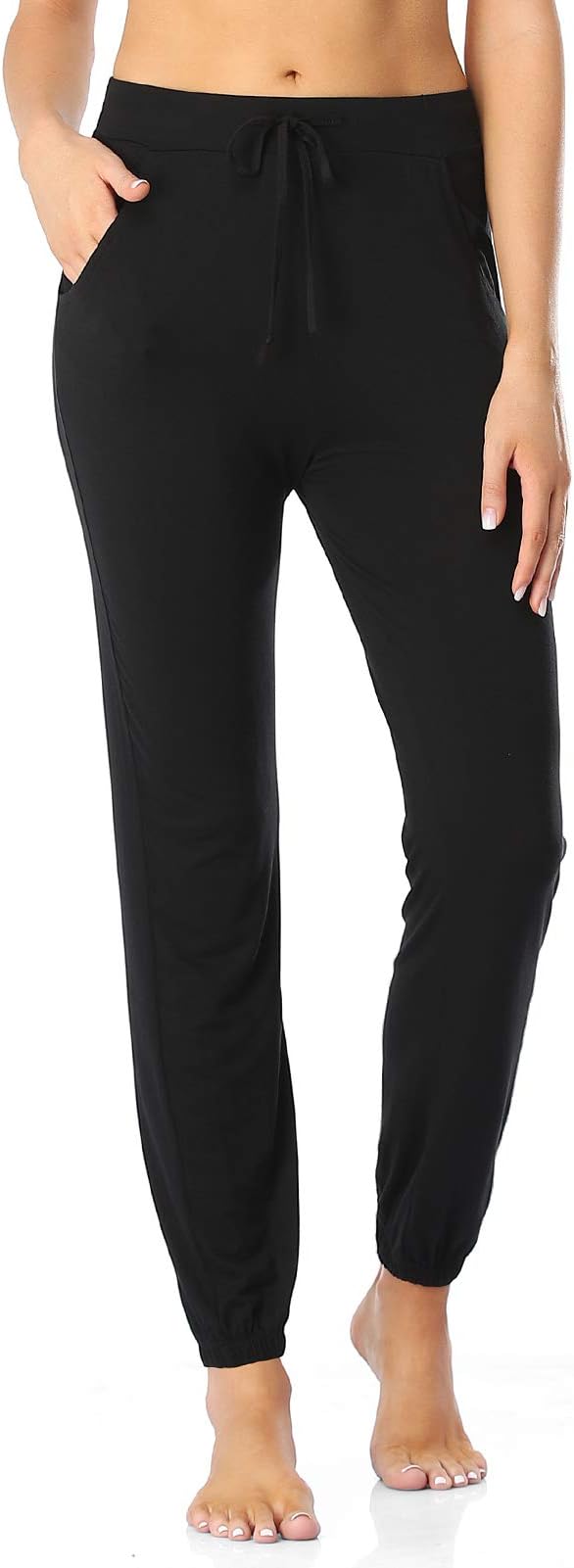 Air Curvey Casual Womens Pants Soft Lounge Pants Sleep Pajama Bottoms With Pocket