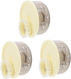 Abaodam 3 Pçs Hamster Roda De Corrida Mudo Roda De Hamster Brinquedo Esportivo Gaiola De Hamster Montada Brinquedo De Roda De Chinchila Brinquedos De Roda De Gaiola Silenciosa Brinquedo