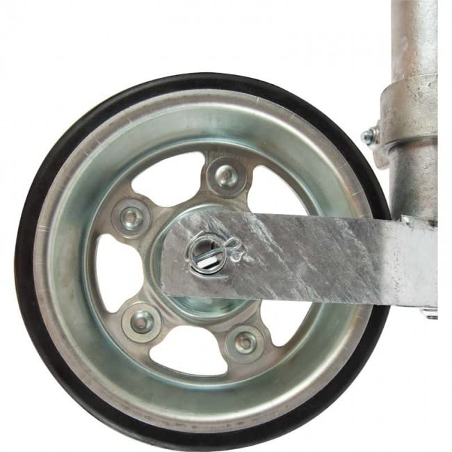 Hydraulik-Stützrad 600 kg mit hydraulischer Pumpvorrichtung