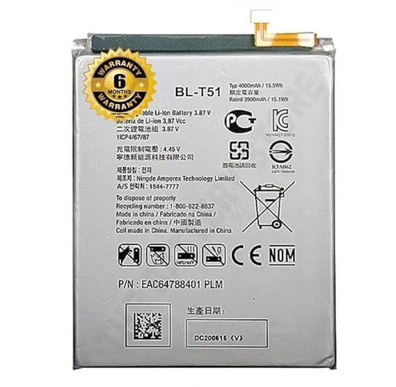 Image of THE BATTERY STORE Original BL-T51 Battery for LG K42 / K52 [ LMK420 LM-K420 LMK420H LM-K420H ] Battery with 6 Month Warranty**** (DD194)