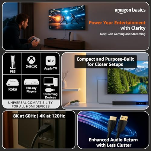 Amazon Basics Pro Series 8K HDMI 2.1 - Image 2 of 5