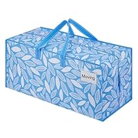 VENO 4-pack verhuiszakken Heavy-Duty extra groot met rugzakriemen, benodigdheden voor verhuizing, sterke handgrepen en ritssluitingen, kledingopslag, verpakking, waszakken, herbruikbaar en duurzaam