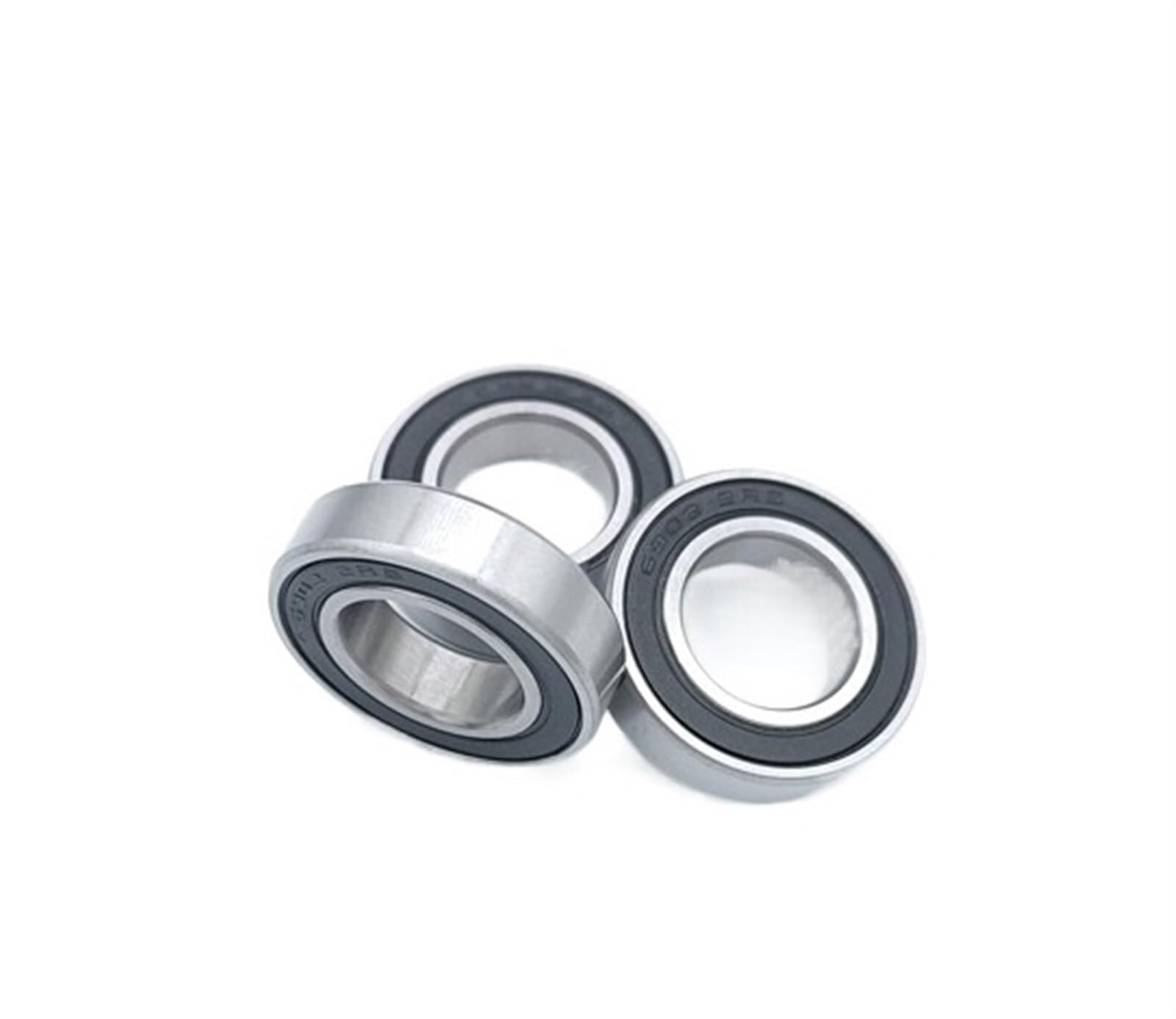 Bimetalowa uszczelka tarcza mikro łożysko zwykłe 10 sztuk 6902-2RS 15x28x7mm ABEC-1 metryczne łożyska kulkowe o cienkim przekroju