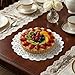 The Baker Celebrations White Round paper Lace Table Doilies 4 5 6 8 10 and 12 inches Assorted Sizes (Variety pack of 120-20 of each)
