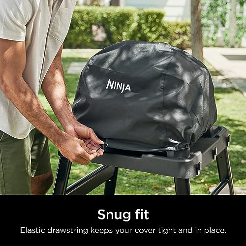 Ninja Woodfire XL Grill Cover for OG800/OG900, UV/Water Resistant, Black - image 4