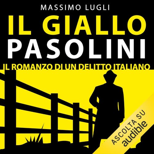 Diseño de la portada del título Il giallo Pasolini