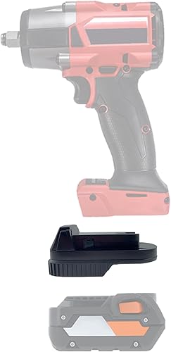 Miniatura 6 de ASUNT Convertidor de adaptador para Ridgid a Milwaukee, convertidor de batería AR18ML para Ridgid AEG 18V Hyper li-ion para trabajar con