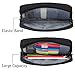 VASCHY Pencil Case, Medium Size Pen/Pencil Holder Pouch Bag with Double Zippers for Work School/Medical Gear Pouch Black