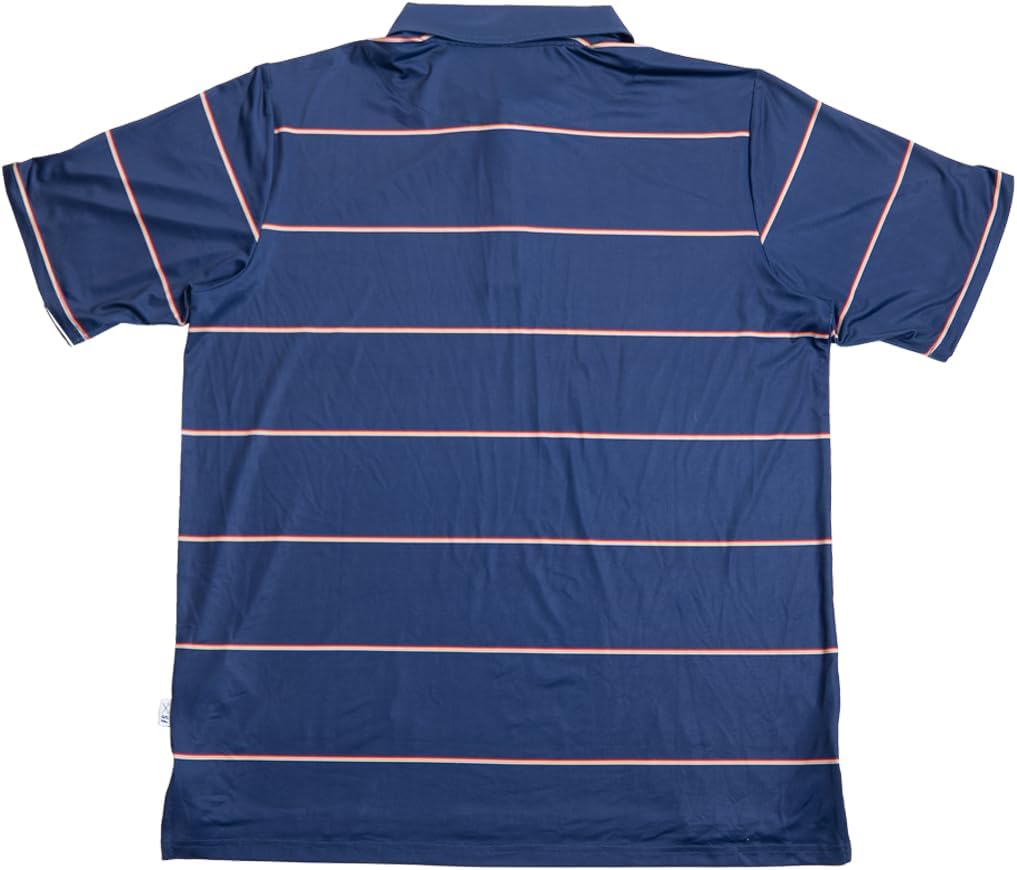 FULL SEND Golf Polo – Performance Fit, Lightweight, Breathable, Moisture-Wicking, Stretch Golf Shirt for On/Off Course