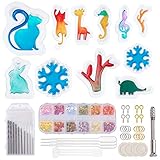 【Regalo ideal】 - Un regalo adorable para el amante de la artesanía en resina., regalo especial de Navidad para que tus amigos y familiares disfruten de la artesanía de resina. Trae más felicidad a tu vida diaria.