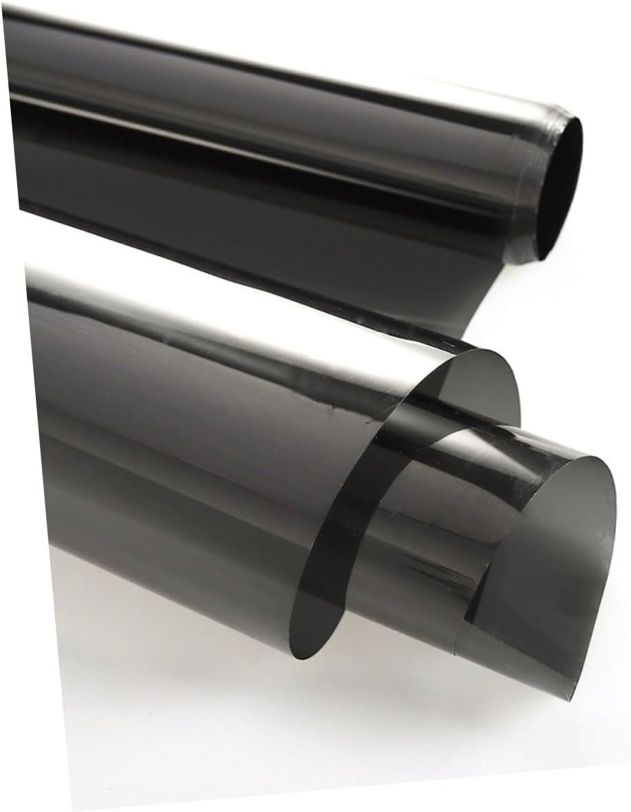 6M Heat Insulation Film Black Explosion Window Film with Light Transmittance for Car Reflects Sun Heat Rays Scratch Resistant Enhances Interior Comfort