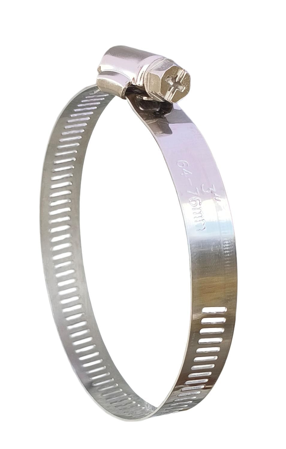 ESEKSAFAR Alloy Stainless steel Hose clamp/Pipe clip Diameter Size adjust (5, 3"-inch)