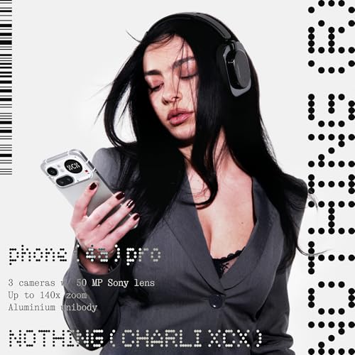 Nothing Phone (4a) Pro Cell Phone 2026 New, Unlocked Android 16 Smartphone, Triple-Lens Camera, AI Photo Edits, 6.83" 144Hz AMOLED Display, 5080mAh Battery, Dual-SIM Glyph Matrix (Black, 8+128GB) - Image 3