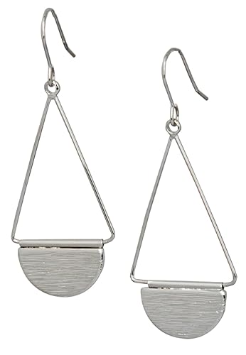 SPUNKYsoul Shield Paddle Earring Lightweight Statement Earrings | SPUNKYsoul Collection