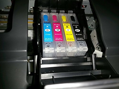 Amazon Co Jp Yzq エプソン Epson 5色 Ic5cl59 Icbk59 Ic59 互換 詰め替えカートリッジ インクなし 永遠 自動リセットチップ 付き Epson Px 1001 Px 1004 Px 1004c9 に適用する パソコン 周辺機器
