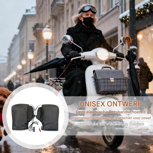 Gants électriques de moto étanches avec isolation thermique - 2