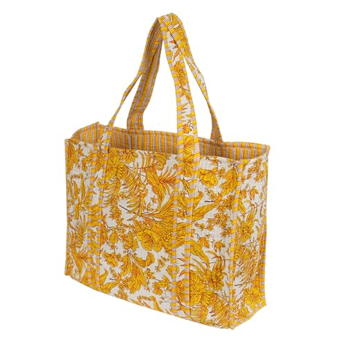 Image of Marubhumi Women Lightweight Travel Bag Purse Cotton Shoulder Tote Bag For Shopping Grocery & Beach Bag