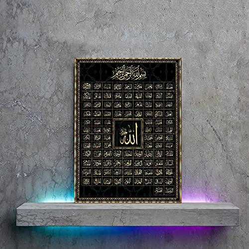 24X32Inch(60X80Cm) Wall Art Posters And Prints Canvas Painting Islamic Muslim Calligraphy Images Living Room Decoration Home Decor Frameless Canvas Art Posters And Wall Art Pictures Print Modern #TOP4