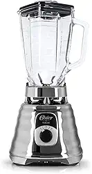 Liquidificador Oster New Osterizer Clássico, 1,25L, 110V, Chrome, 1000W, BLST4655