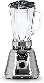 Liquidificador Oster New Osterizer Clássico, 1,25L, 110V, Chrome, 1000W, BLST4655