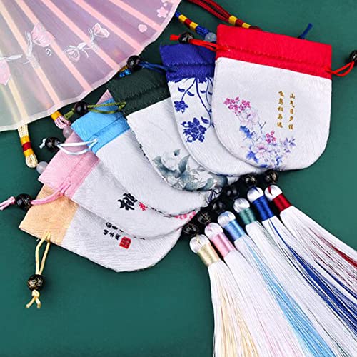 Snadulor Bolsa Chino Seda Brocada 10 Unidades miniatura 5