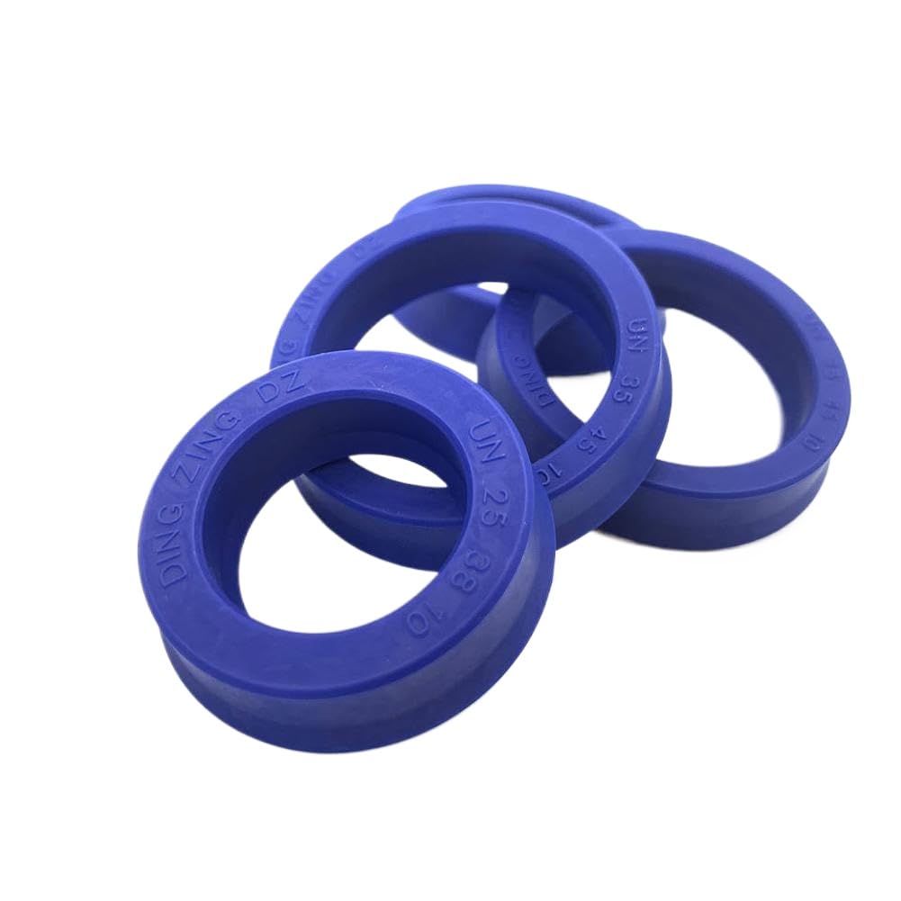 UN Blue Polyurethane Oil Seal ID 41mm~46mm OD 50mm~70mm Anti Leak Wear Resistant Corrosion Resistant Compatible with Humid Environments