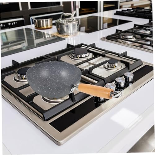 Wok pequeño ergonómico para estufa de inducción miniatura 5