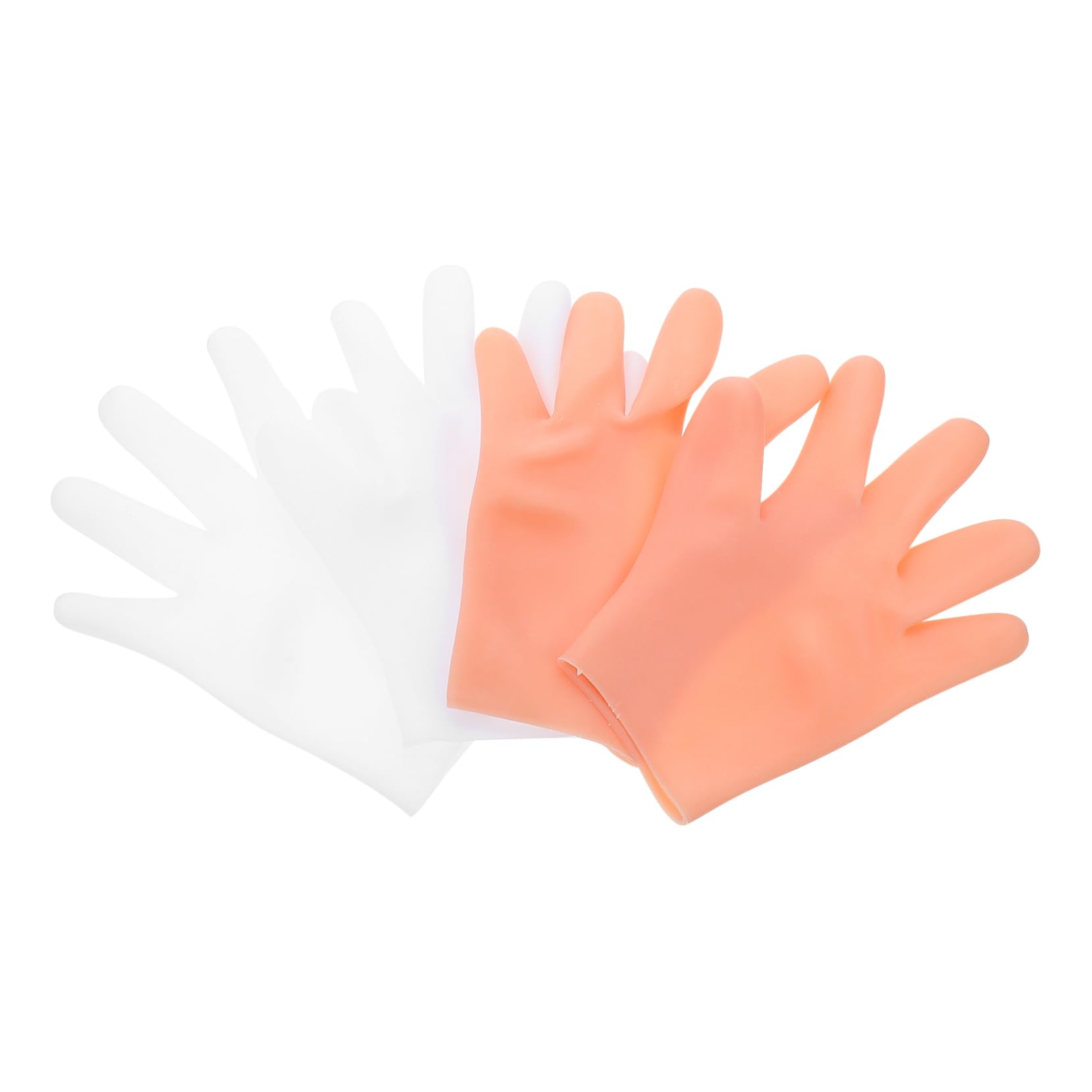 HAPINARY Household Lotion Gloves 2 Pairs of Moisturizing Beauty Gloves for Smooth Tender Hands