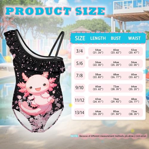 Image of Yzaoxia Girls Swimsuits One Piece Bathing Suit Sleeveless Gymnastics Swimwear for Kids 3-14Y