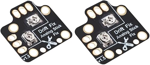 2 x Analog Stick Drift Fix Mod Handle Rocker Adjusting Plate Game Handle Joystick Drift Repair Board for PS4 PS5 Xbox One Xbox Series X S Controller