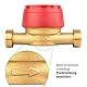 SPEWA Wasserzähler, Warmwasser, geeicht 2025, QN 2,5, BL 130 mm, 1 Zoll AG