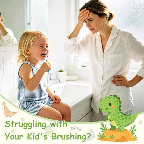 Image of Soft Toddler Toothbrush, Efficient 3 Sided Toothbrushes for Kids