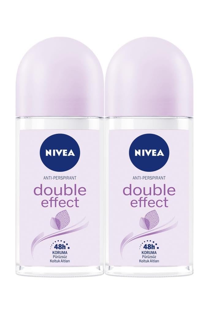 NIVEA Kadın Roll on Deodorant Double Effect 48 Saat Koruma 50mlX2