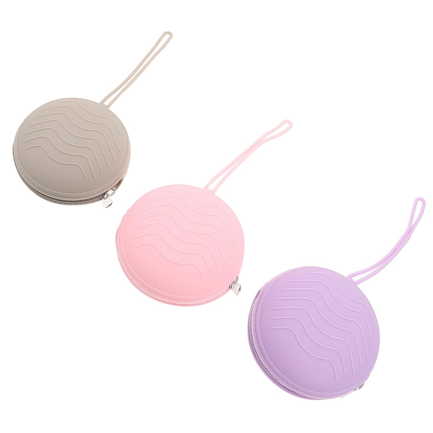 SHOWERORO Silicone Pacifier Holder Case Portable Pacifier Container for Newborn Boys and Organizer Soft Silicone Storage Pouch for Diaper Bag